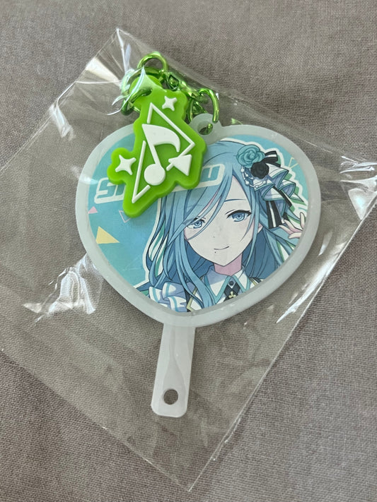 Project Sekai - Shizuku Hinomori "Uchiwa Charm Collection" Plastic Keychain