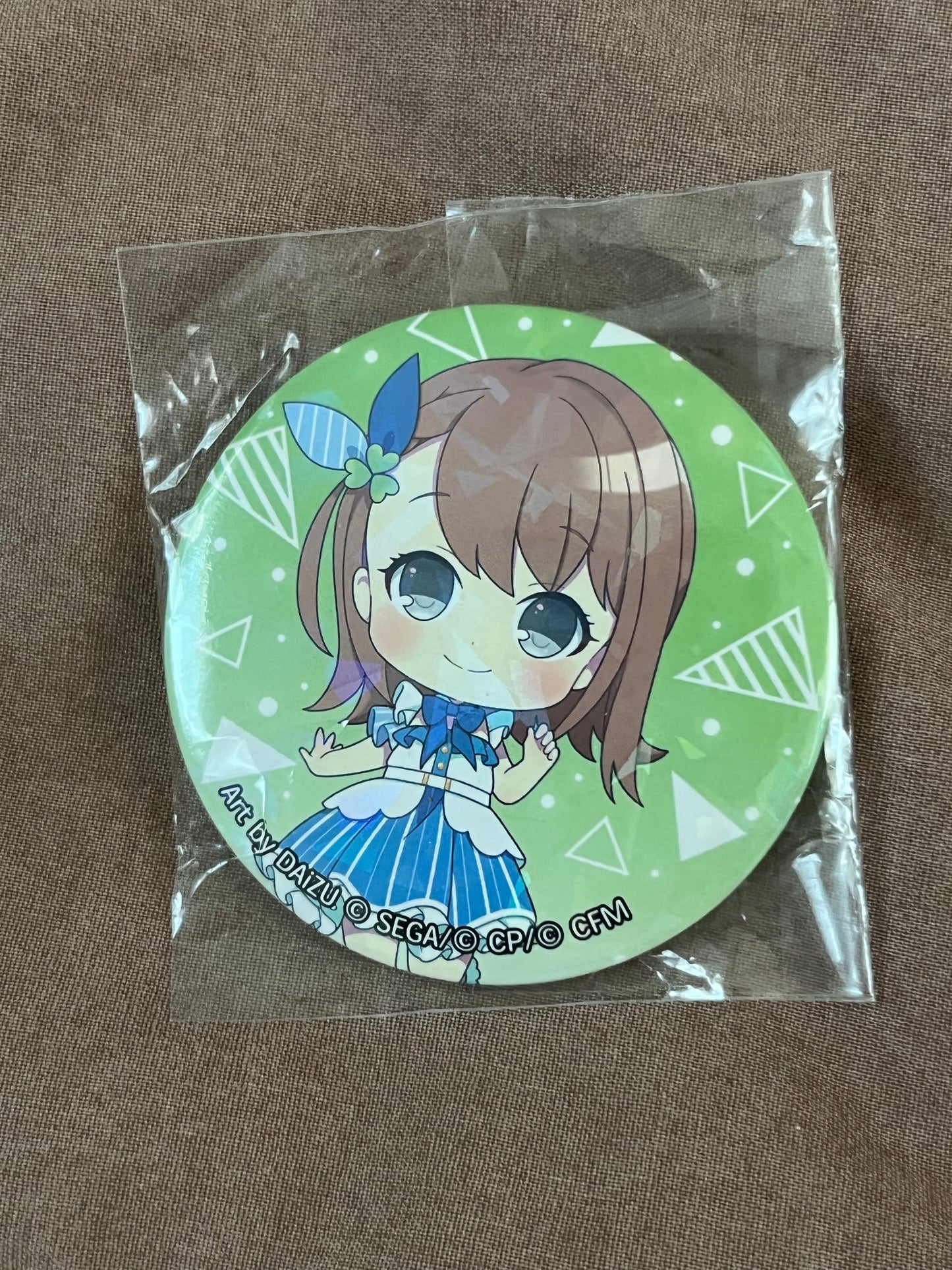 Project Sekai - Minori Hanasato “LAWSON Campaign Collaboration” Holographic Circle Badge