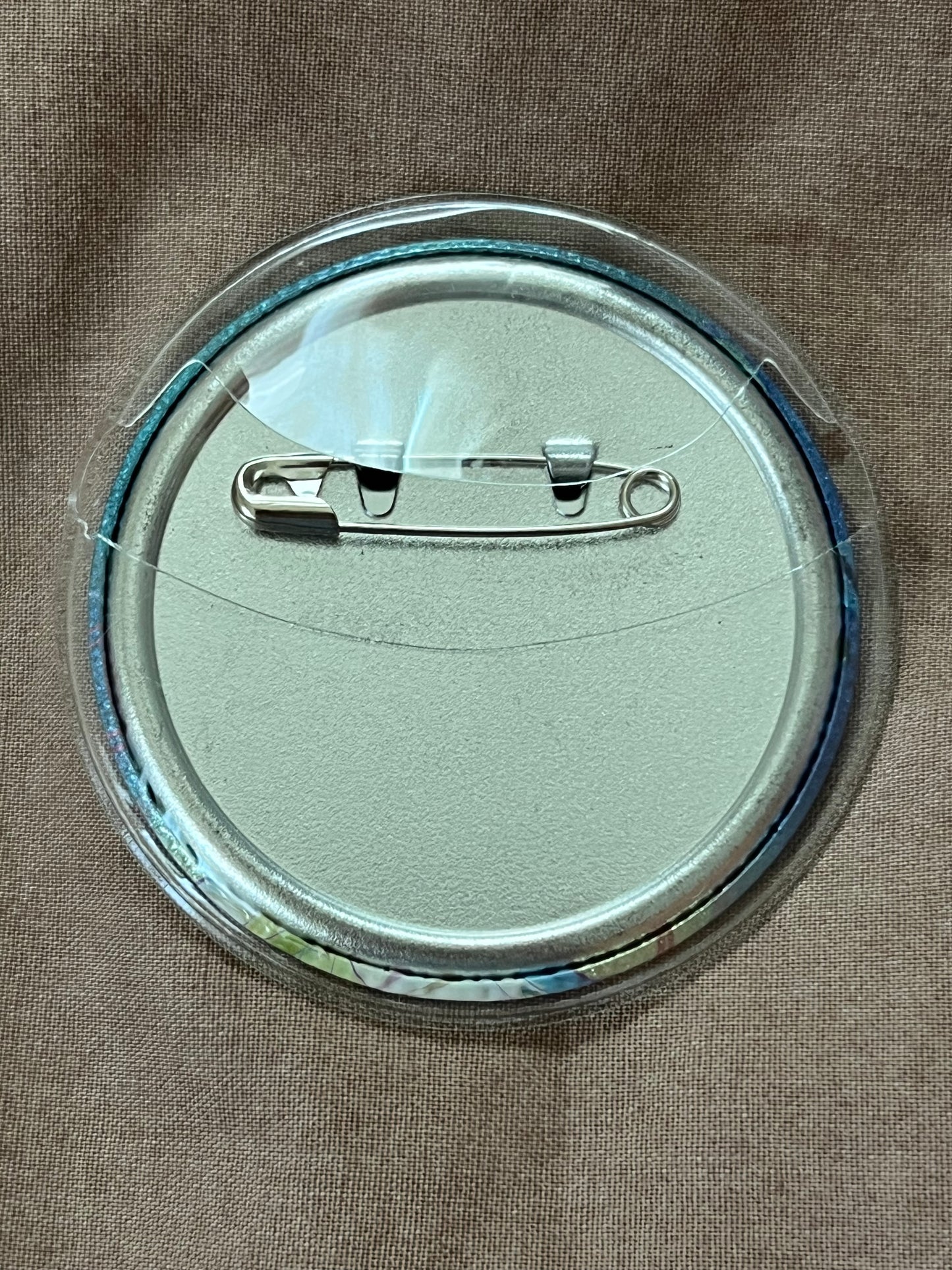 Plastic Circle Pin Badge Cover Protector