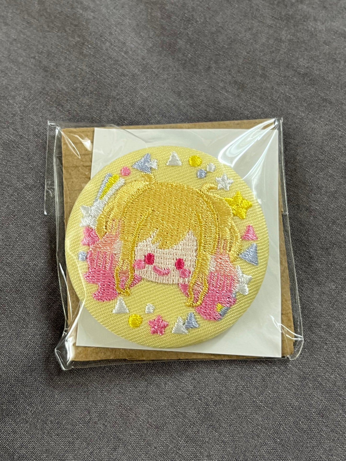 Project Sekai - Saki Tenma "4th Anniversary Embroidery" Circle Badge