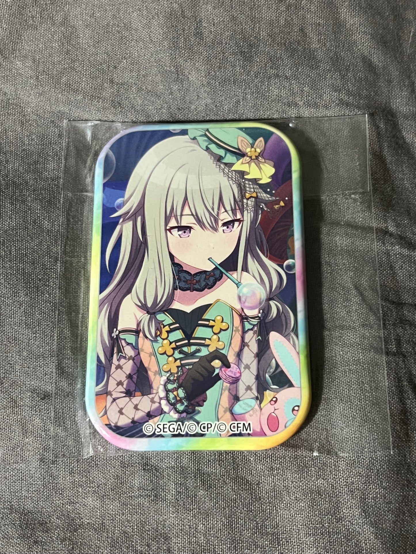 Project Sekai - Nene Kusanagi “Wonder Magical Showtime!” Square Badge [TRAINED]