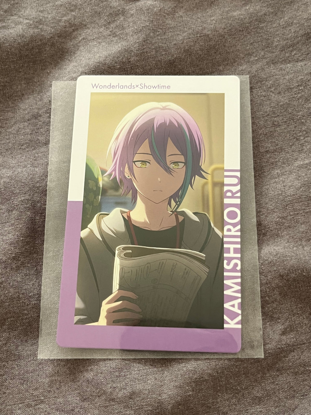 Project Sekai - Rui Kamishiro “Backlight Lens Flare” ePick Card [UNTRAINED]