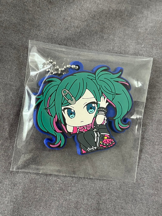Project Sekai - Hatsune Miku “ViVimus Crouch” Rubber Keychain