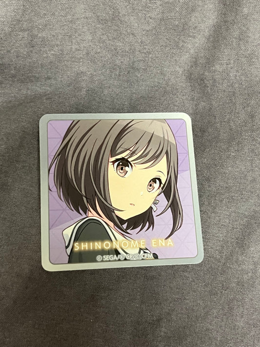 Project Sekai - Ena Shinonome “25-ji, Nightcord de.” 2☆ Square Sticker