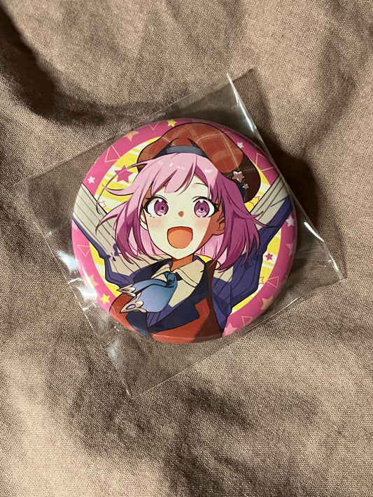 Project Sekai - Emu Otori “88☆彡 / Hoshizora no Melody” CD Art Circle Badge