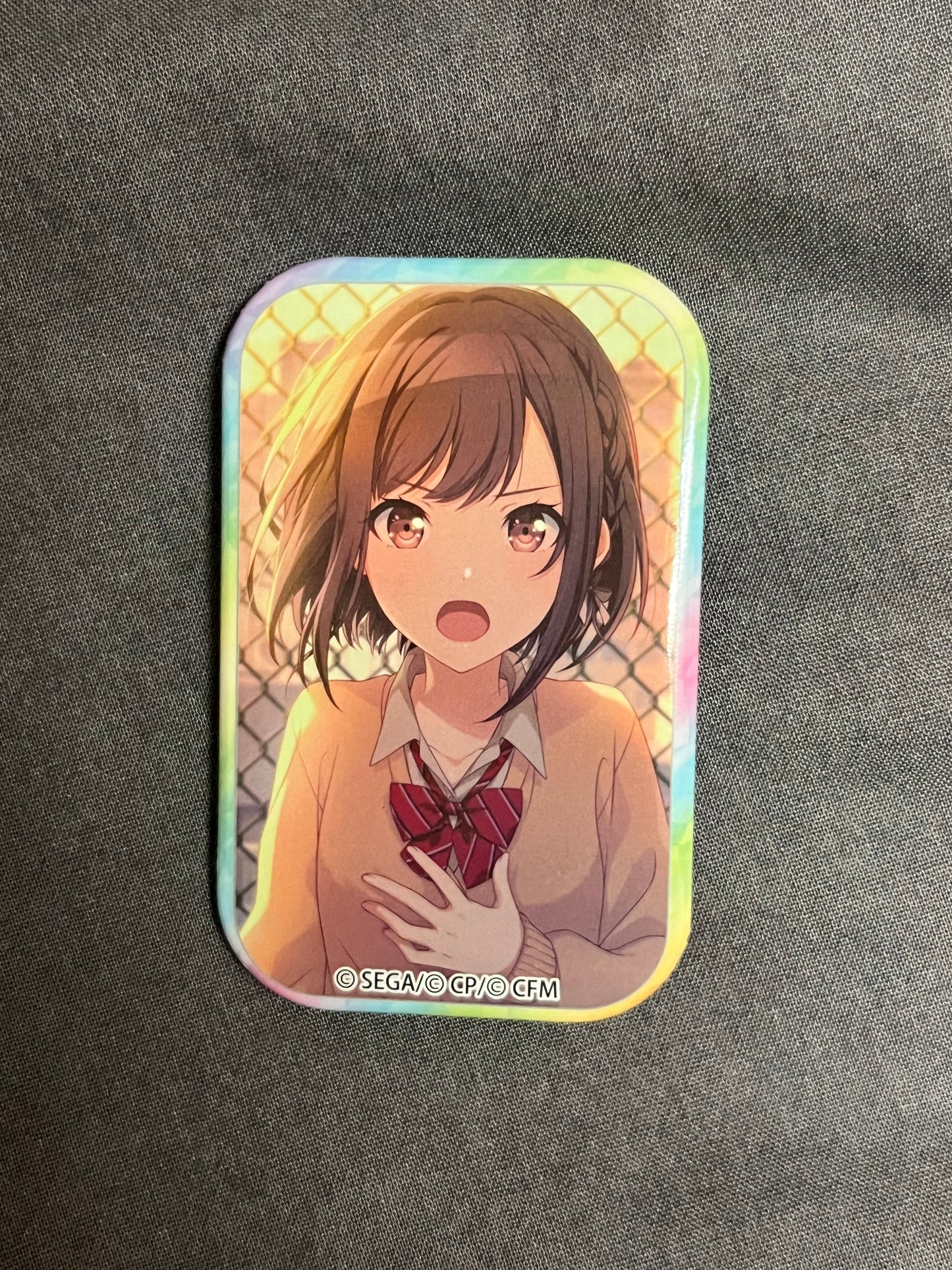 Project Sekai - Ena Shinonome “Hermit Searcher” Square Badge [UNTRAINED]