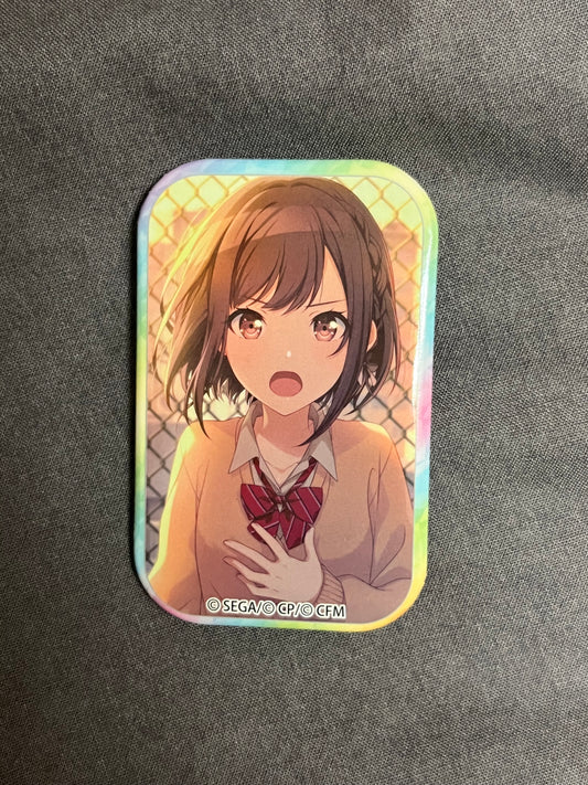 Project Sekai - Ena Shinonome “Hermit Searcher” Square Badge [UNTRAINED]