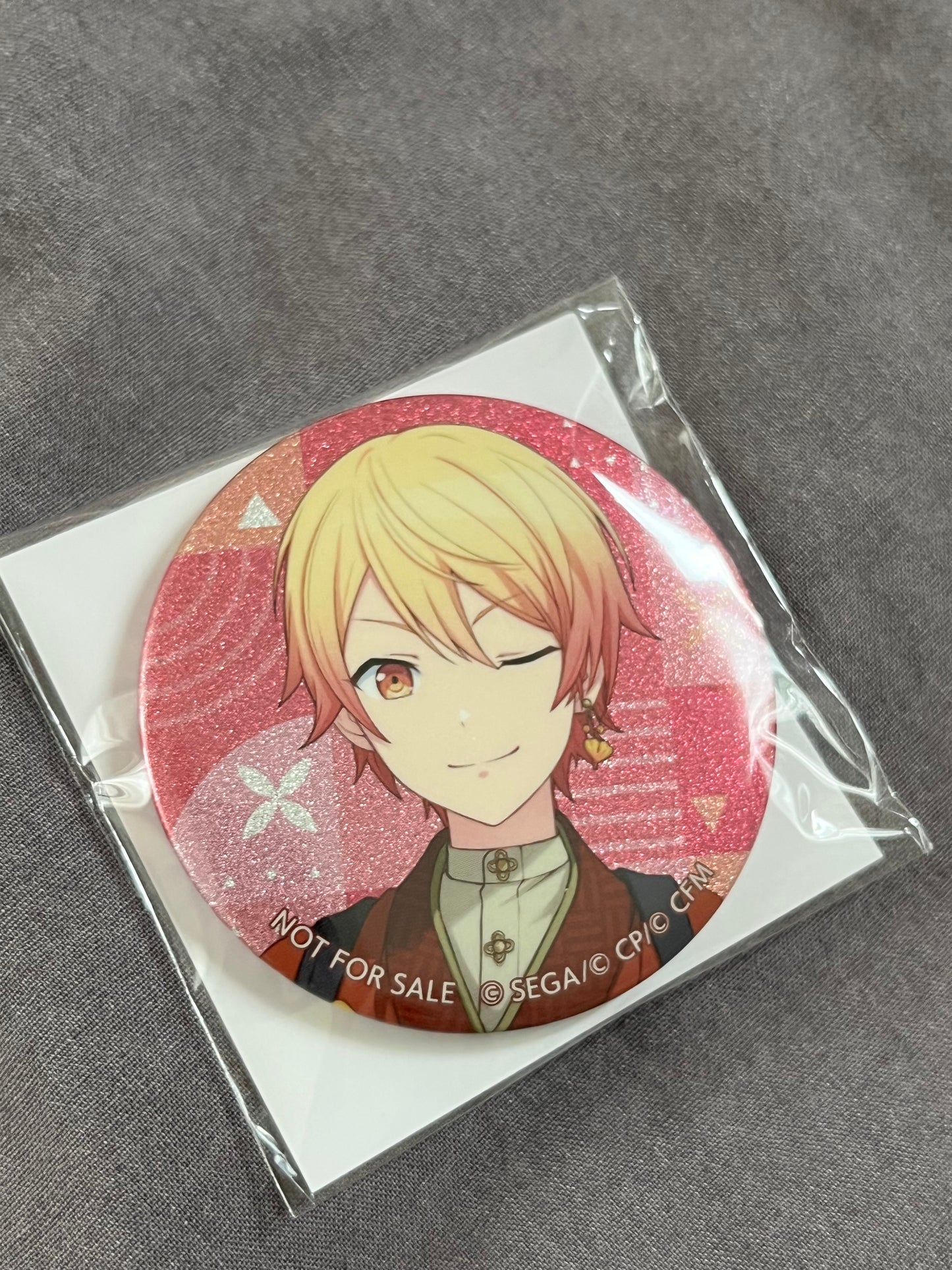 Project Sekai - Tsukasa Tenma “Once Again, When the Leaves Change Color” 2☆ Circle Glitter Badge