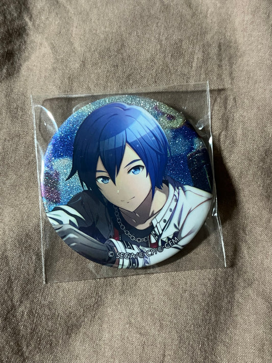 Project Sekai - KAITO “That day, the sky was far away” Circle Glitter Badge [TRAINED]