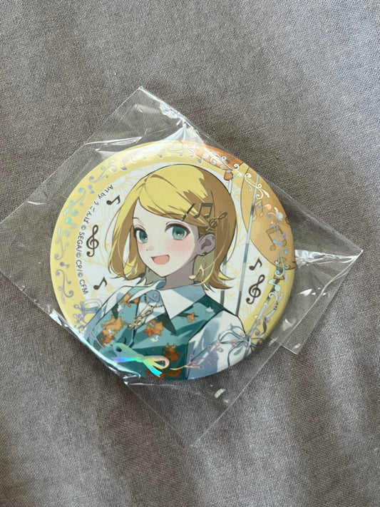 Project Sekai - Kagamine Rin “4th Anniversary Thanks Festival” Circle Badge