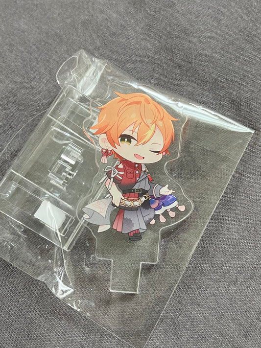 Project Sekai - Akito Shinonome “Colorful Live 4th Unison” Chibi Acrylic Clip Holder Stand