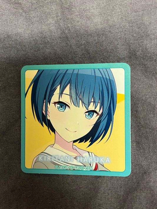 Project Sekai - Haruka Kiritani “Inital” 1☆ Square Sticker