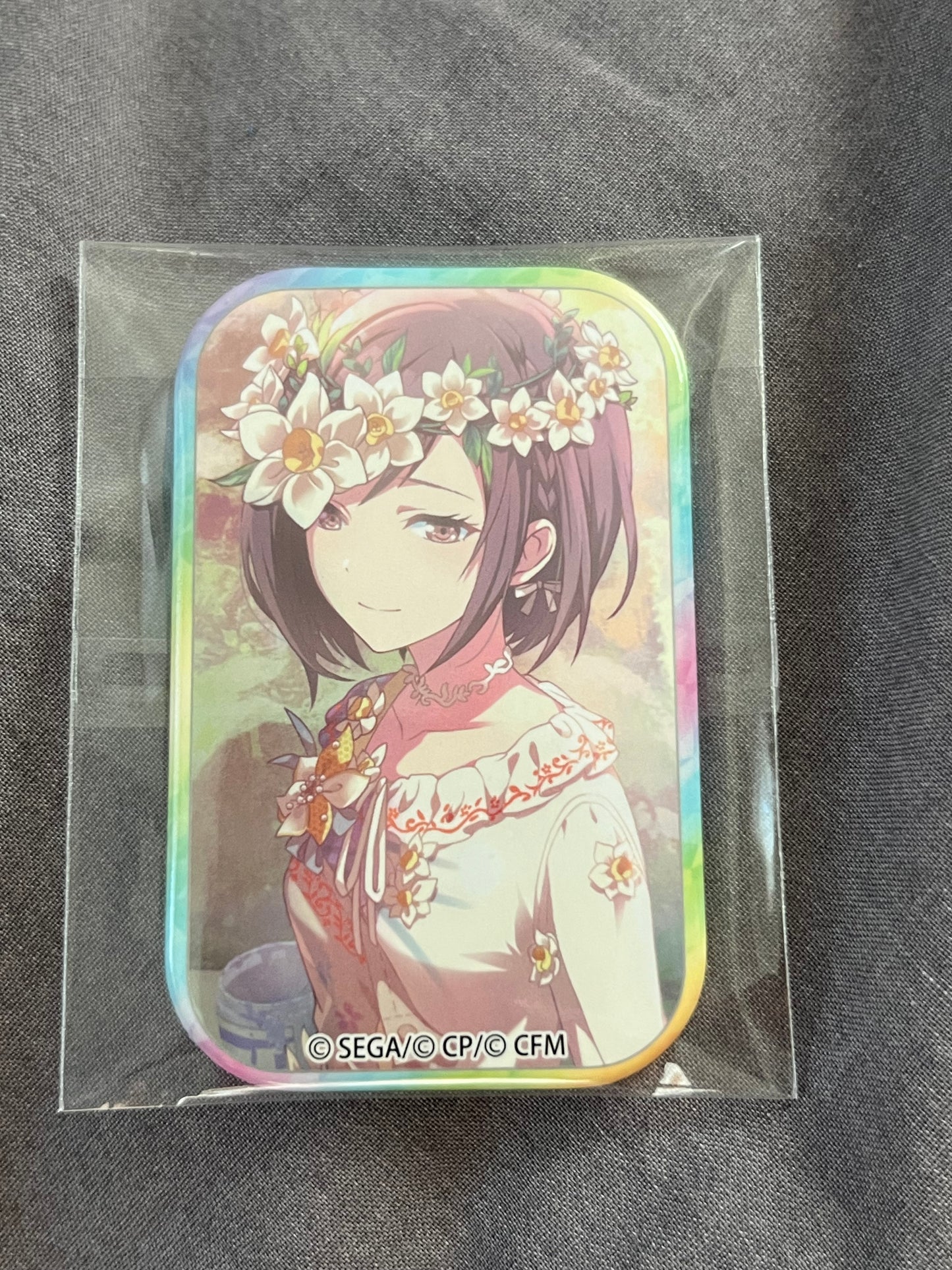 Project Sekai - Ena Shinonome "I Don't Want to Give Up" Square Badge [TRAINED]