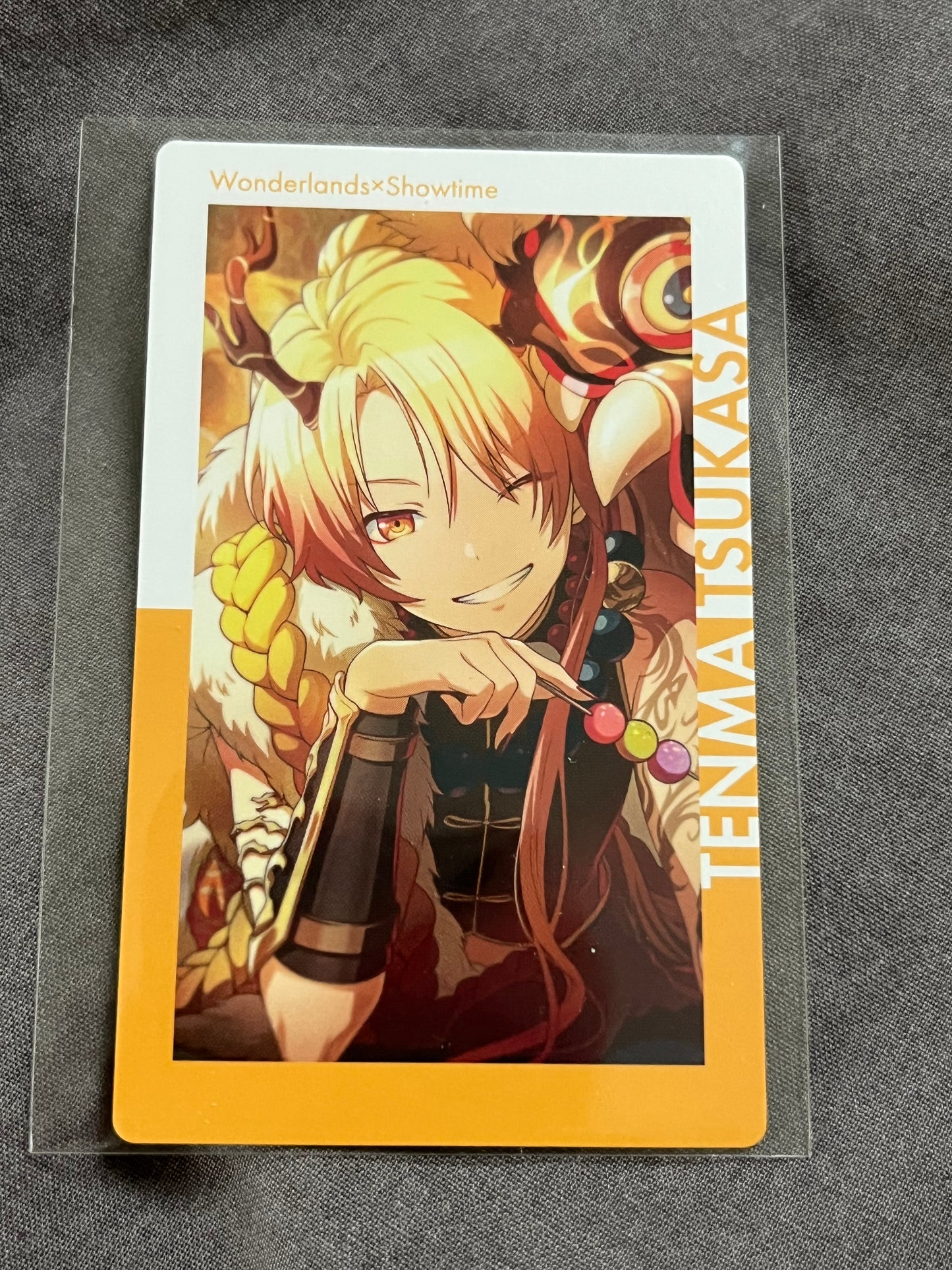 Project Sekai - Tsukasa Tenma “A Brand New Year! Lion Dance Robot's New Year's Show!” ePick Card [TRAINED]