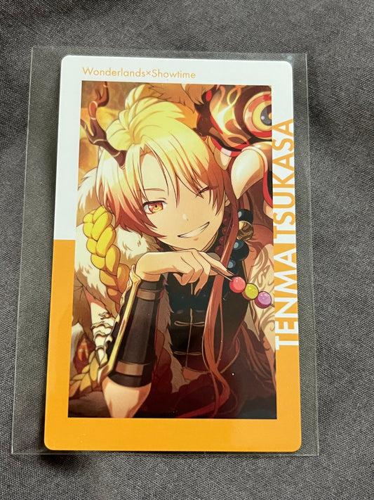 Project Sekai - Tsukasa Tenma “A Brand New Year! Lion Dance Robot's New Year's Show!” ePick Card [TRAINED]