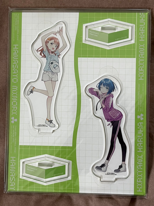 Project Sekai - Minori Hanasato + Haruka Kiritani "Another Vocal Album" Acrylic Stand Set