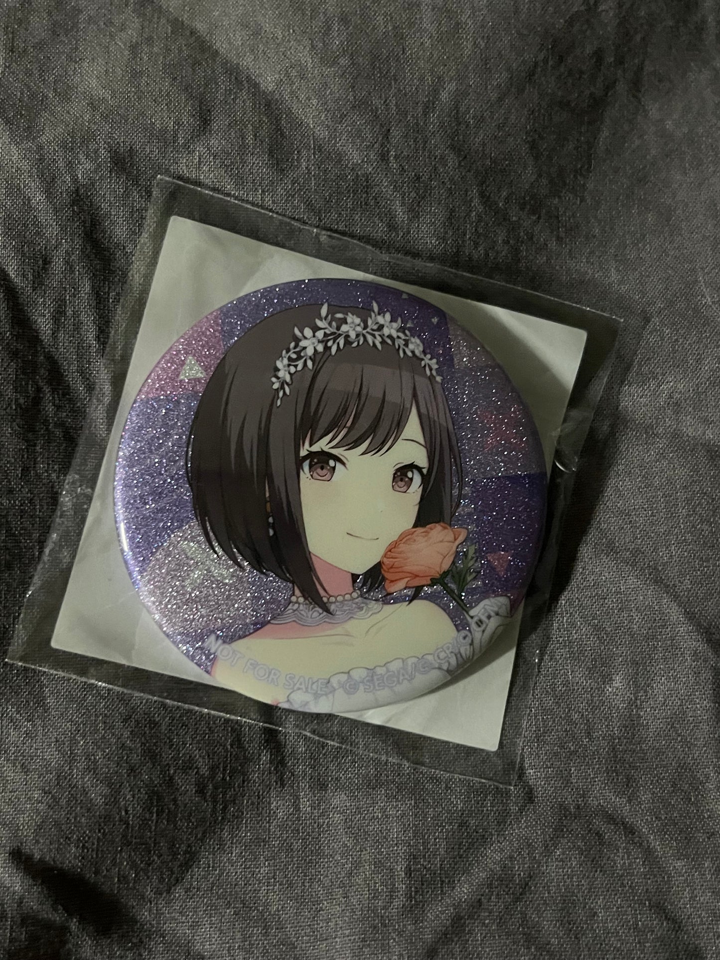Project Sekai - Ena Shinonome “Wedding Live ♡ With Everyone!” 2☆ Circle Glitter Badge