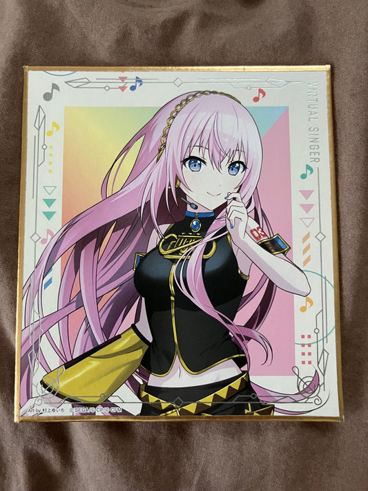 Project Sekai - Megurine Luka "Brand New World" Shikishi Board