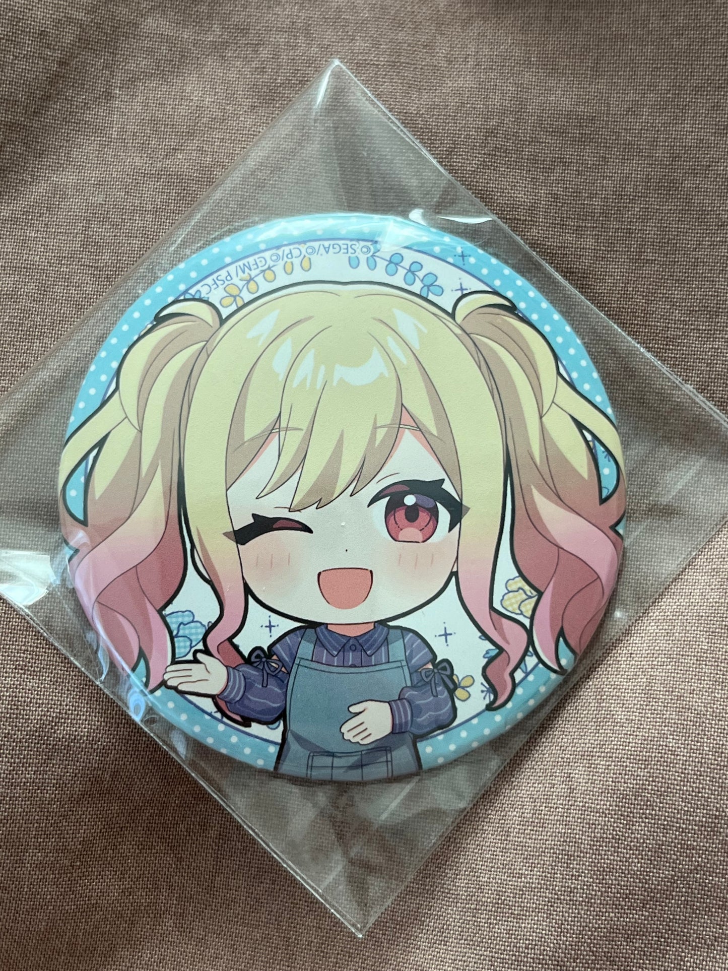Project Sekai - Saki Tenma “Tower Records Cafe” Movie Chibi Circle Badge