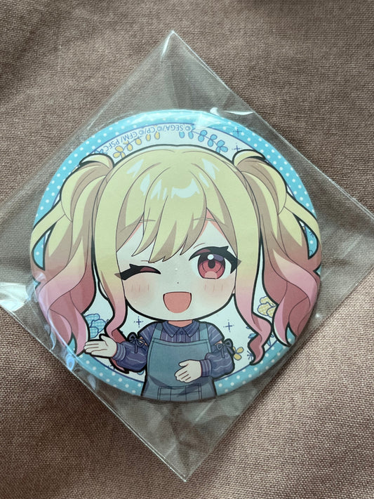 Project Sekai - Saki Tenma “Tower Records Cafe” Movie Chibi Circle Badge