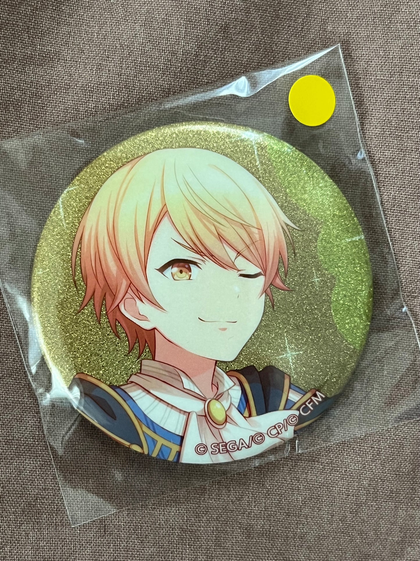 Project Sekai - Tsukasa Tenma “KAMIYAMA HIGH FESTIVAL!” Circle Glitter Badge