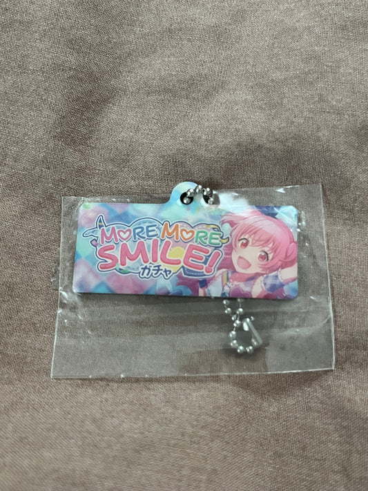 Project Sekai - Airi Momoi "Let's RE:START From Here!" Metal Event Keychain [TRAINED]