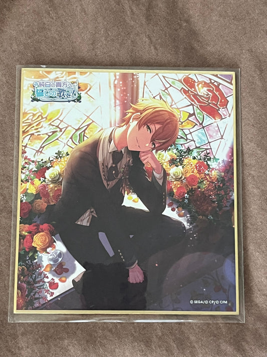 Project Sekai - Akito Shinonome "A Song of Vows for You, Dressed in Pure White!" Shikishi Board [TRAINED]