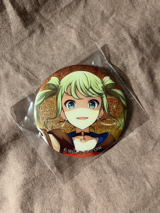 Project Sekai - Hatsune Miku “Never Give Up Cooking!” Circle Glitter Badge [UNTRAINED]