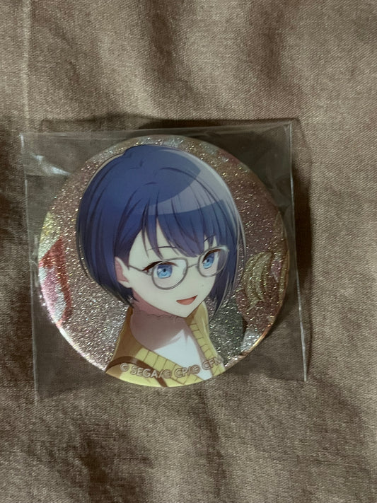 Project Sekai - Haruka Kiritani “Take the Best Shot!” Circle Glitter Badge [UNTRAINED]