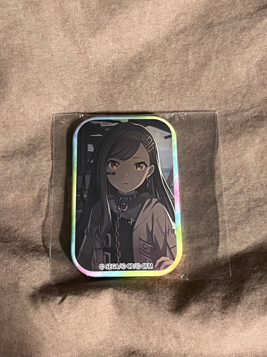 Project Sekai - An Shiraishi "Look Up To An Incredible Sight" Square Badge [TRAINED]