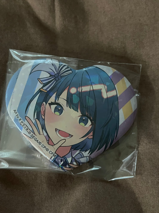 Project Sekai - Haruka Kiritani “Happy Synthesizer 2DMV” Heart Badge