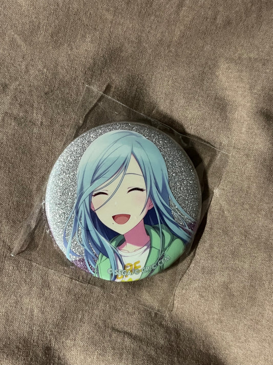 Project Sekai - Shizuku Hinomori “Dear My Past Self” Circle Glitter Badge [UNTRAINED]