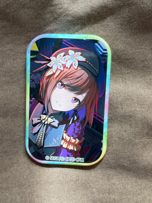 Project Sekai - Ena Shinonome "Peaceful Moments, If Nothing Else" Square Badge [TRAINED]