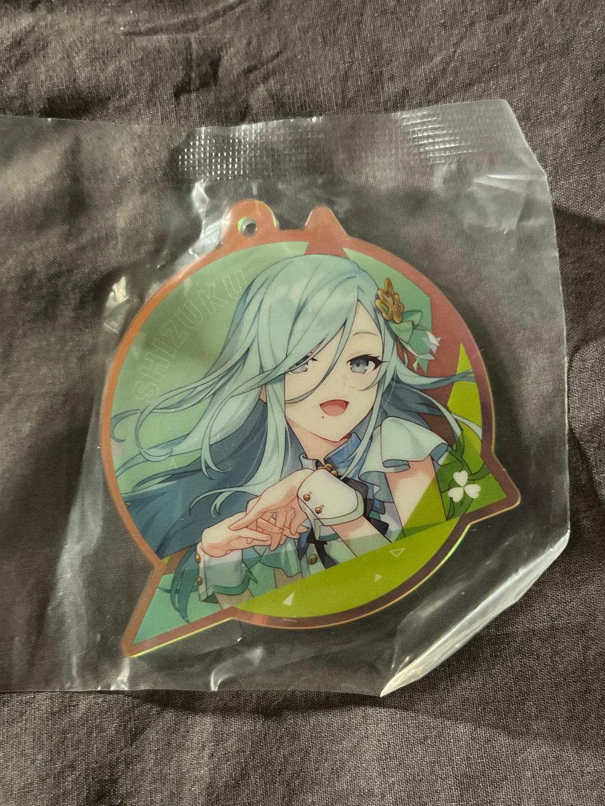 Project Sekai - Shizuku Hinomori “Lucky Kuji” Holographic Acrylic Keychain