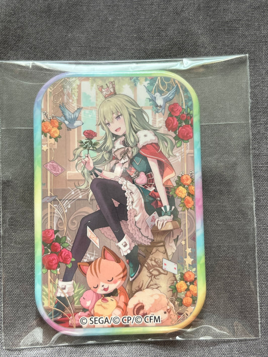 Project Sekai - Nene Kusanagi "With Your Sights on Stardom, Set Sail!" Square Badge [TRAINED]