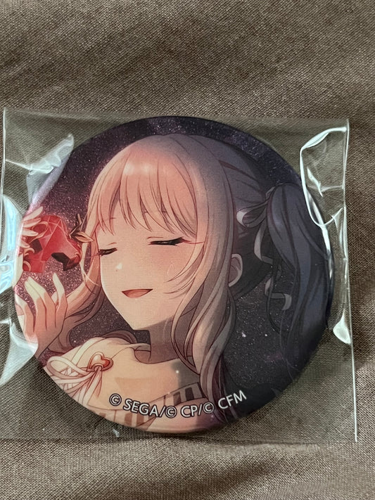 Project Sekai - Mizuki Akiyama "Long-Awaited Notification" Circle Glitter Badge [TRAINED]