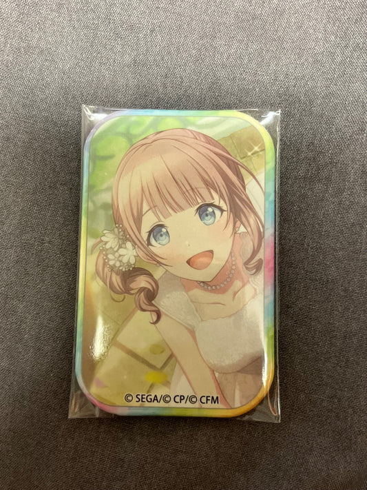 Project Sekai - Honami Mochizuki “Blessing Bride” Square Badge [UNTRAINED]
