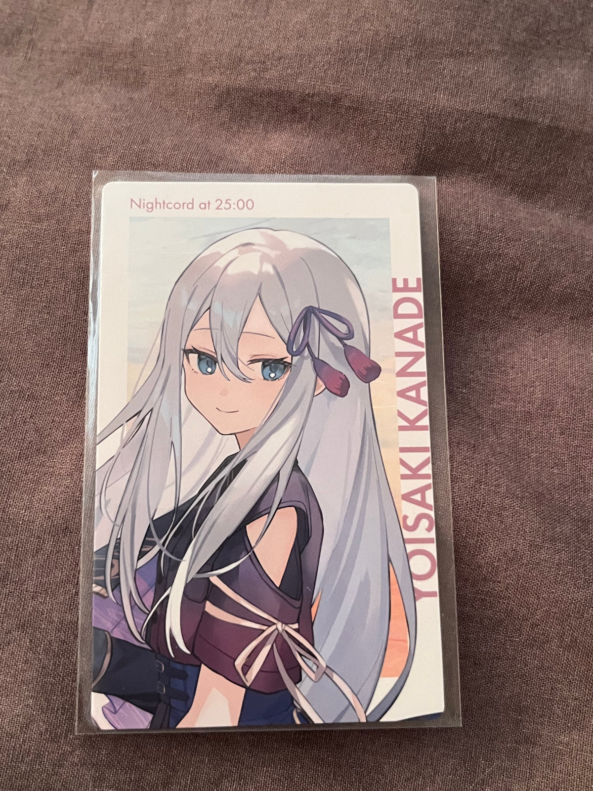 Project Sekai - Kanade Yoisaki “COLORFUL LIVE 4th - Unison -” ePick Card
