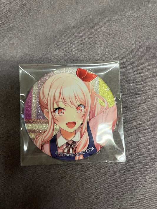 Project Sekai - Mizuki Akiyama “Making Chocolates With Children” Circle Glitter Badge [UNTRAINED]