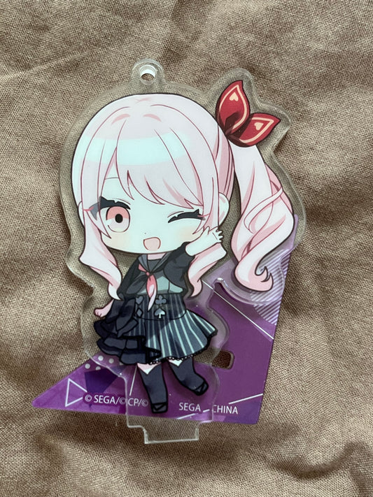 Project Sekai - Mizuki Akiyama Chibi Keychain and Acrylic Stand