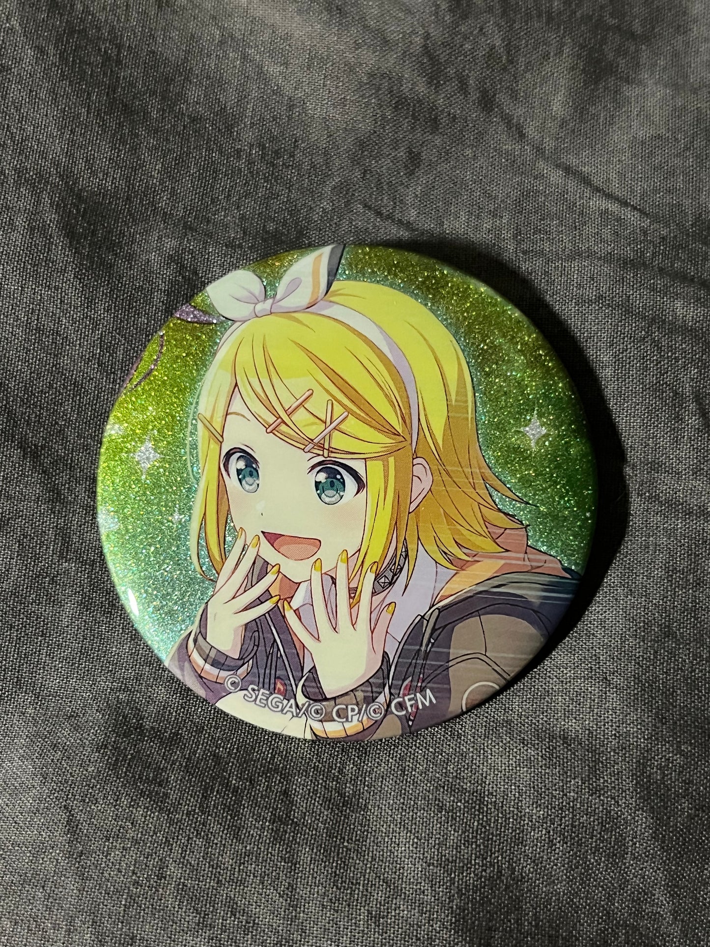 Project Sekai - Kagamine Rin “Once Again, When the Leaves Change Color” Circle Badge [UNTRAINED]