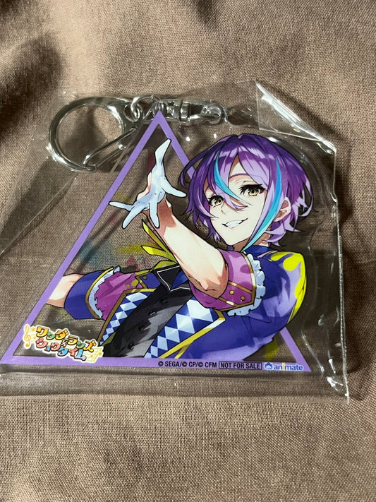 Project Sekai - Rui Kamishiro "Wonderlands x Showtime SEKAI ALBUM Vol 01" Triangle Keychain