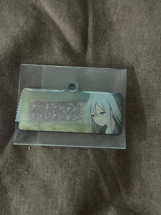 Project Sekai - Kanade Yoisaki “Carnation Recollection” Metal Event Keychain [UNTRAINED]