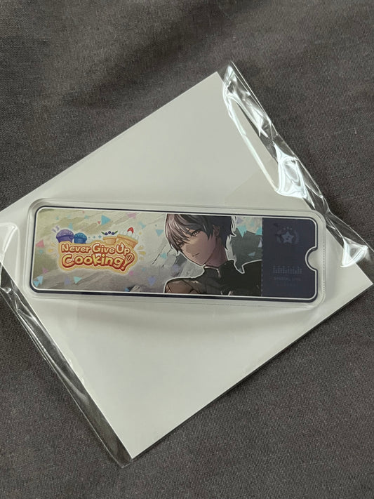 Project Sekai - Toya Aoyagi "Never Give Up Cooking!" Event Badge [TRAINED]