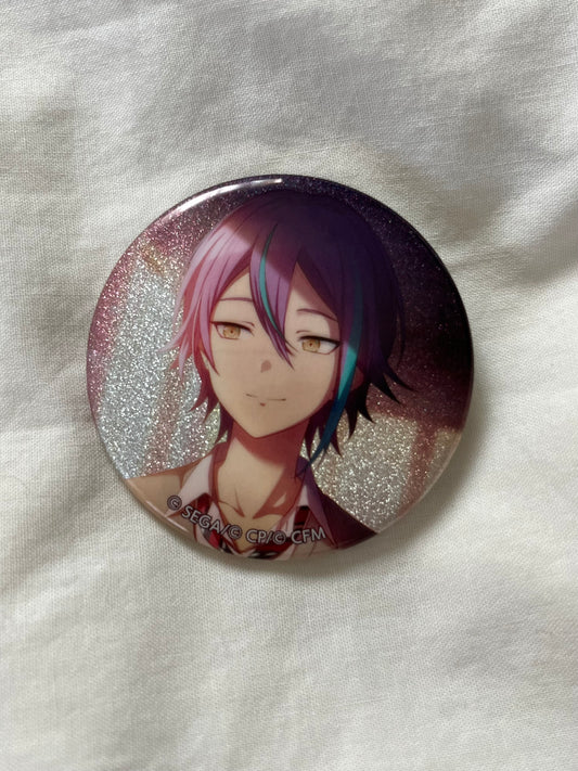 Project Sekai - Rui Kamishiro “Evening Discussion” Circle Glitter Badge [UNTRAINED]