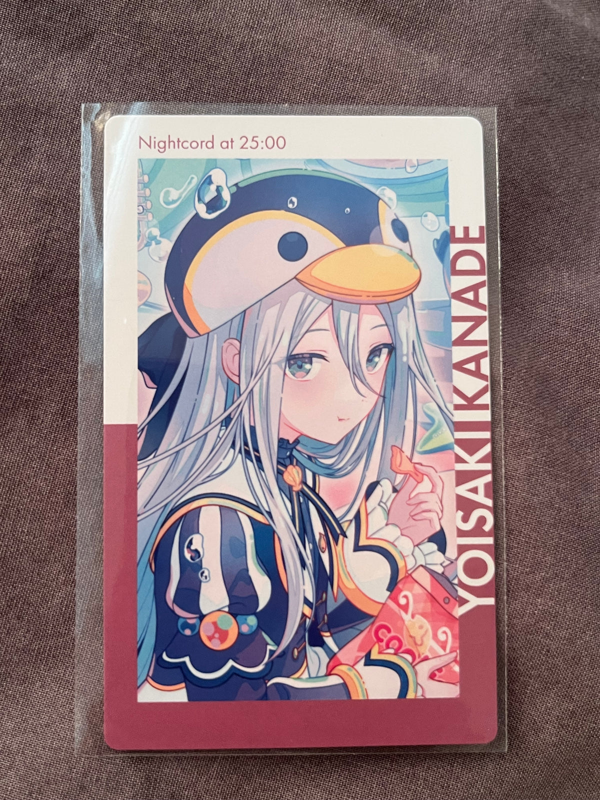 Project Sekai - Kanade Yoisaki “Let It Ring! Beautiful Sound!” ePick Card [TRAINED]