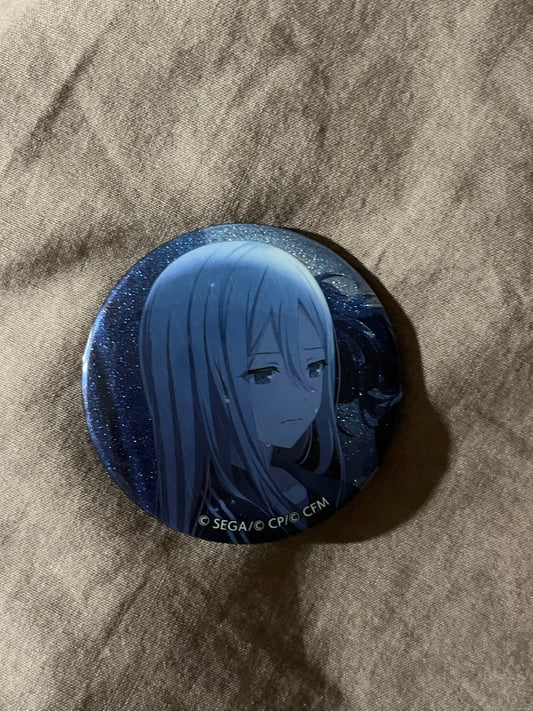 Project Sekai - Kanade Yoisaki "Close to heart" Circle Glitter Badge [UNTRAINED]