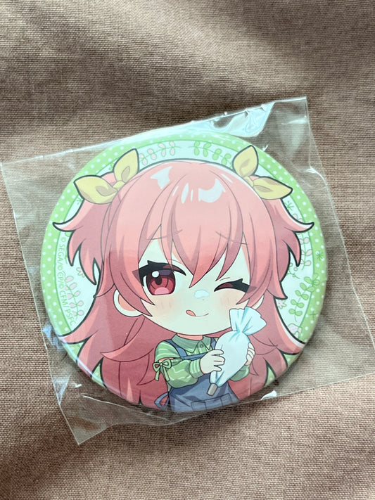 Project Sekai - Airi Momoi “Tower Records Cafe” Movie Chibi Circle Badge