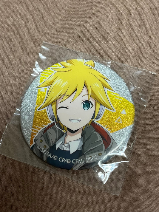 Project Sekai - Kagamine Len “Movie Promo” Circle Glitter Badge