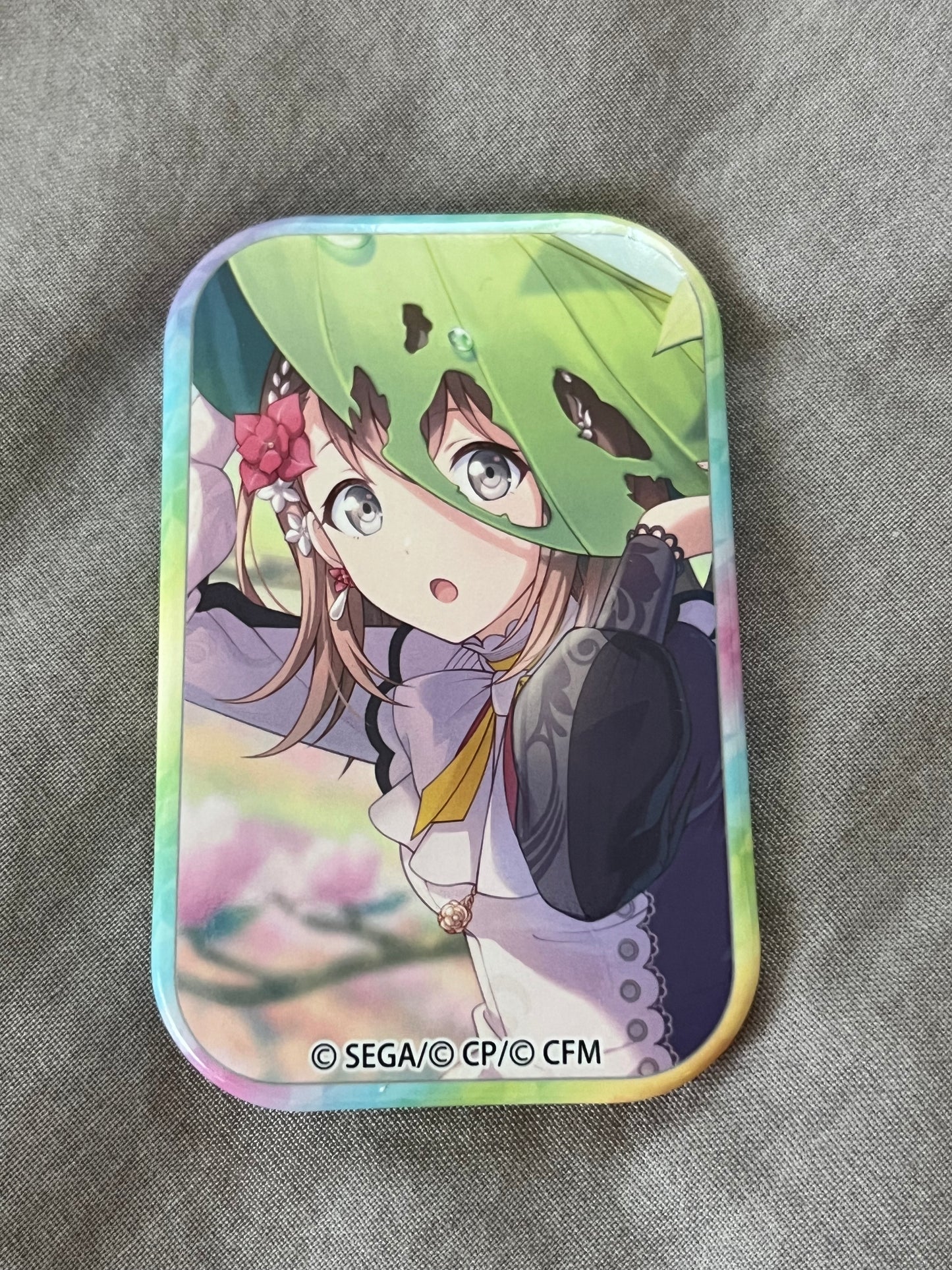 Project Sekai - Minori Hanasato “At the End of the Unraveled Threads” Square Badge [TRAINED]